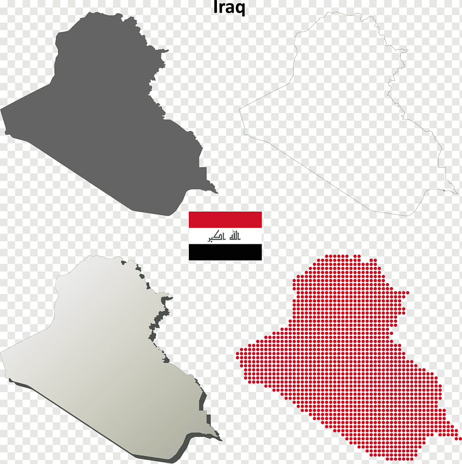 خريطة العراق بالانجليزي